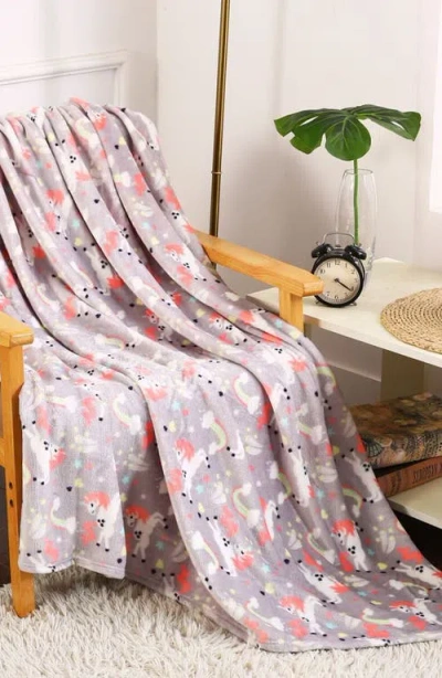 Luxury Home Unicorn Plush Throw Blanket