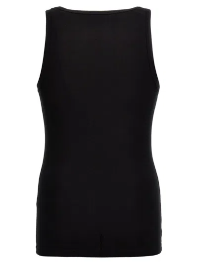 Versace Men Logo Embroidery Tank Top