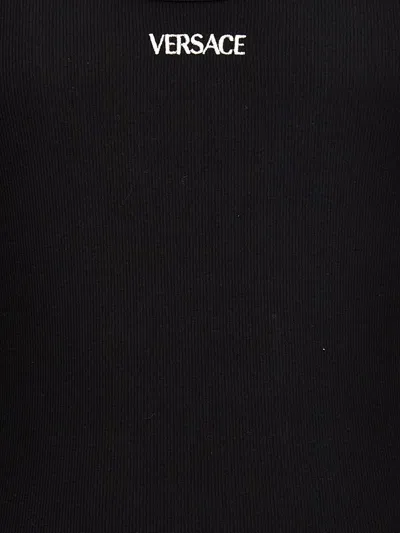 Versace Men Logo Embroidery Tank Top