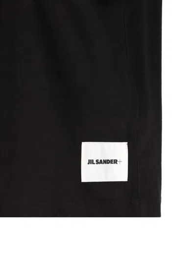 Jil Sander 3 T-shirt Pack With Logo Patch In Cotton Woman