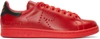 RAF SIMONS Red adidas Edition Stan Smith Sneakers