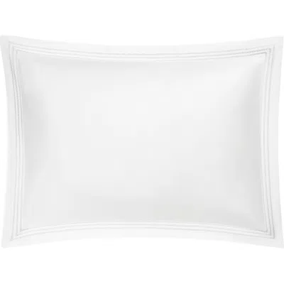 Matouk Amara Triple Pearl Embroidered Pillow Sham