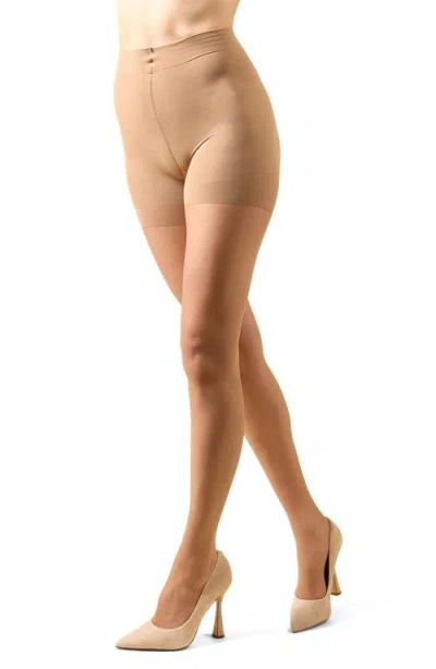 Memoi Nudes Ultra Bare Micro Net Tights