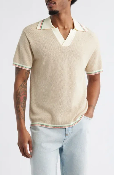 Mavrans Ciao Open Stitch Johnny Collar Sweater