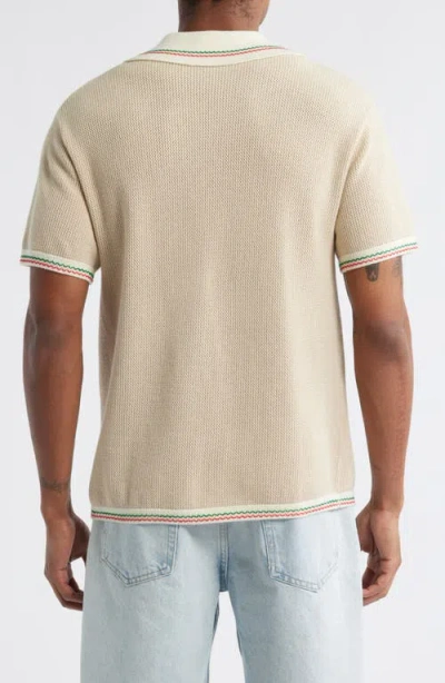 Mavrans Ciao Open Stitch Johnny Collar Sweater