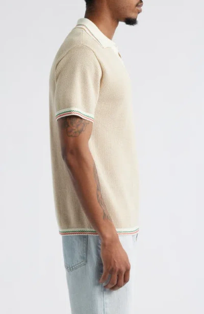 Mavrans Ciao Open Stitch Johnny Collar Sweater