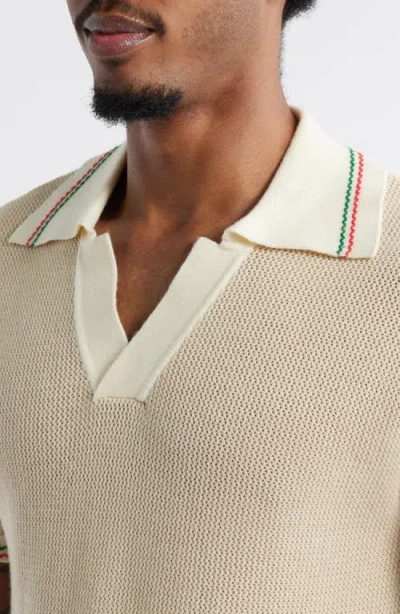 Mavrans Ciao Open Stitch Johnny Collar Sweater