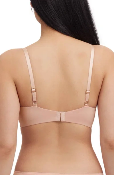 Skarlett Blue Amour Full Coverage Unlined Back Smoothing Bra In Pink