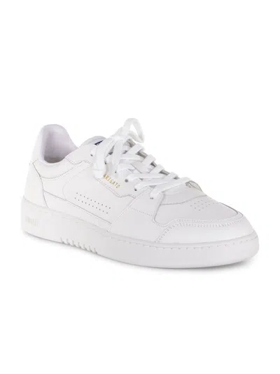 Axel Arigato Dice Lo Sneakers In White Suede And Leather