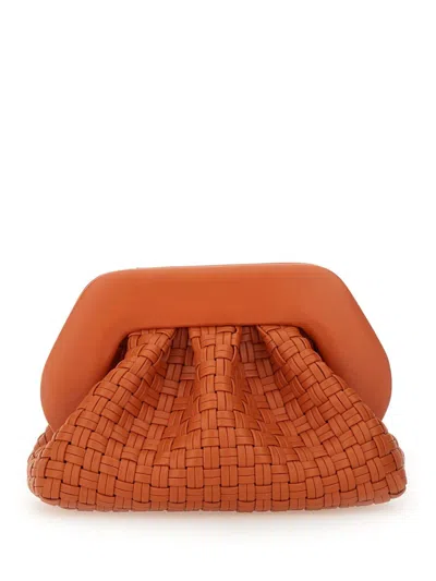 Themoirè Tia Weaved Micro Clutch