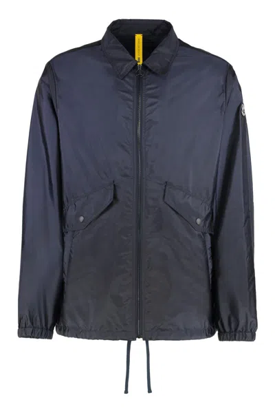 Moncler Genius Tatenen 3 Moncler Mercedes-benz Designed By Nigoldeneye Cotton Blend Jacket In Blue