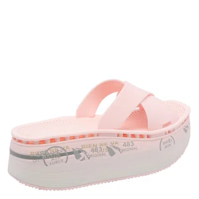 Premiata Cross Strap Platform Sandals