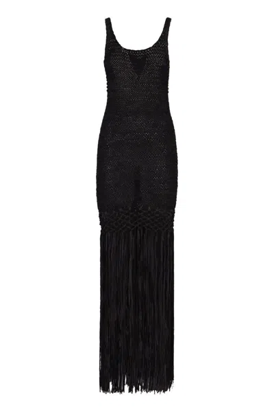 Philosophy Di Lorenzo Serafini Openwork-knit Dress