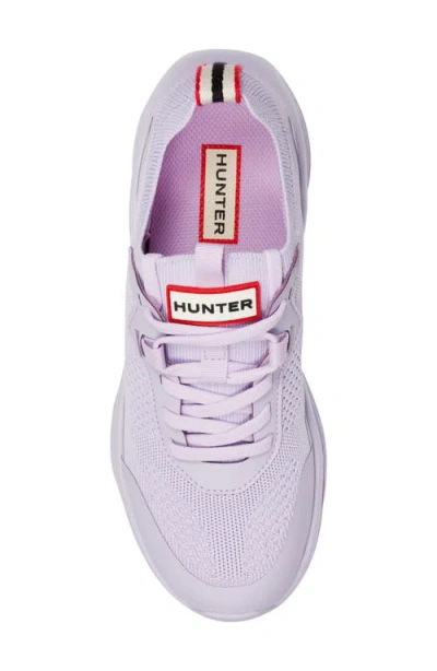 Hunter Ginger Sneaker In Purple