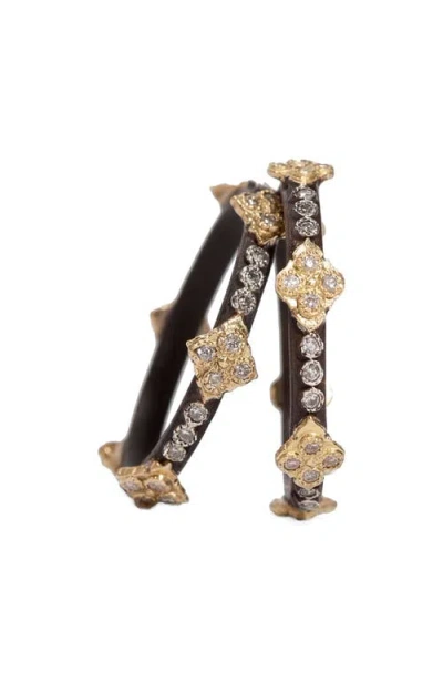 Armenta Old World Crivelli Diamond Stack Ring