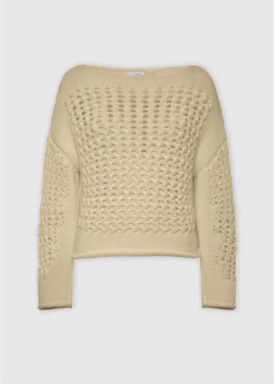 Malo Stretch Cotton Crewneck Sweater