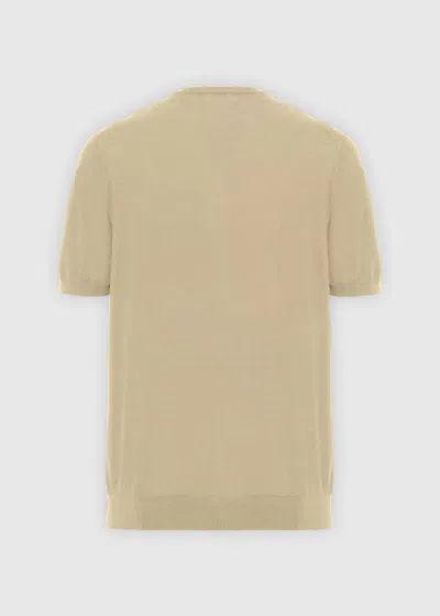Malo Makò Cotton Crewneck Sweater In Neutral