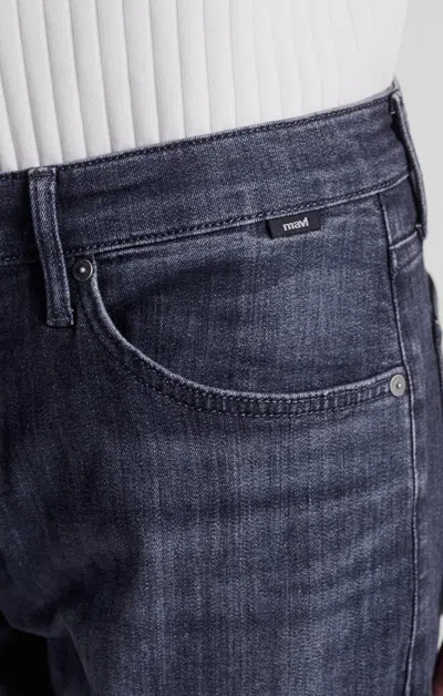 Mavi Jake Slim Leg In Dark Smoke Williamsburg