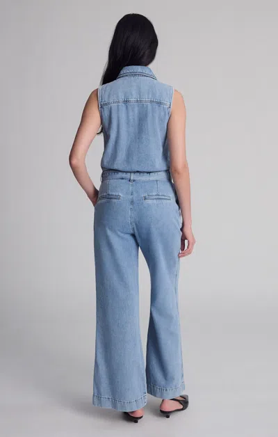 Mavi Elara Jumpsuit In Light Well Blue