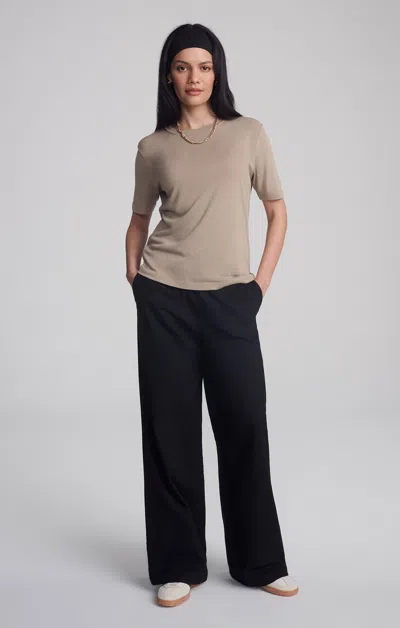 MAVI MODERN JERSEY T-SHIRT IN ROASTED CASHEW 
