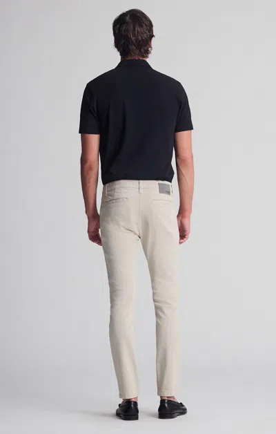Mavi Milton Slim Straight Chino In Vanilla Luxe Twill