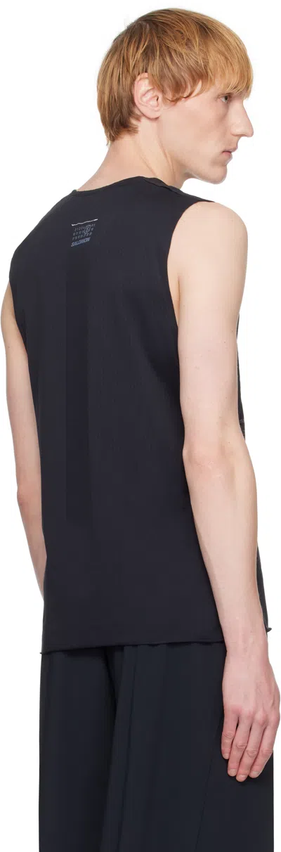 Mm6 Maison Margiela Mm6 X Salomon Edition Crewneck Tank Top Black