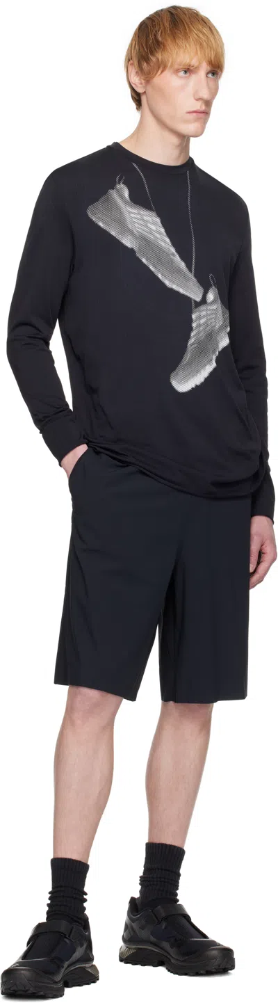 Mm6 Maison Margiela Mm6 X Salomon Edition Sneaker Print T-shirt Black