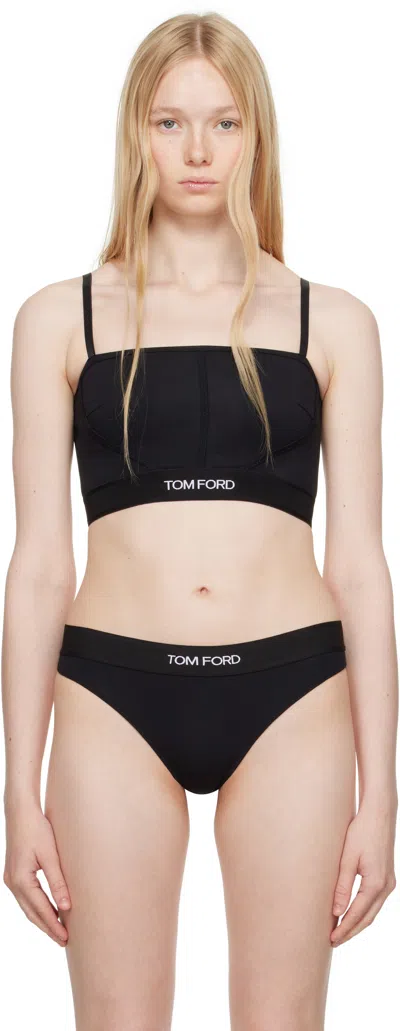 Tom Ford Black Modal Signature Camisole