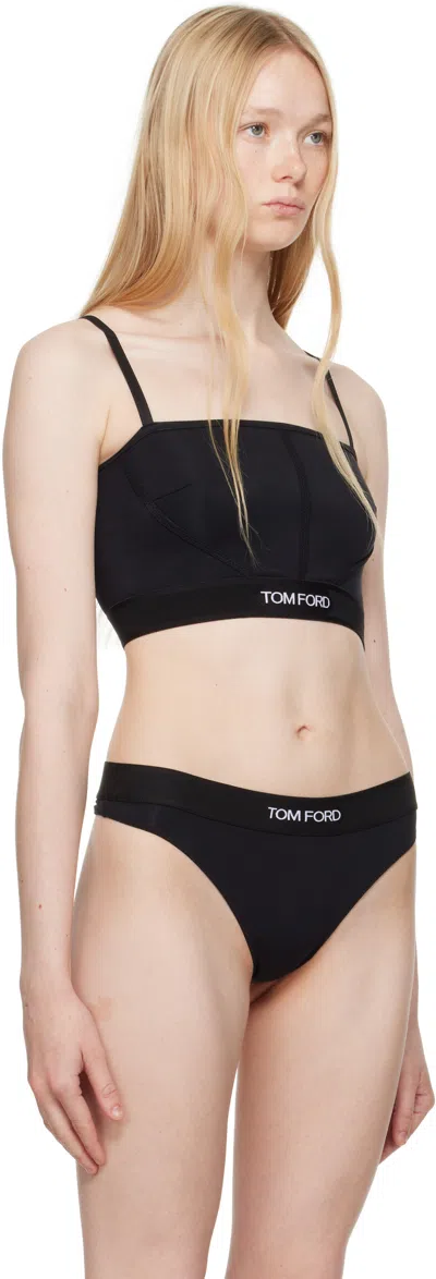 Tom Ford Black Modal Signature Camisole