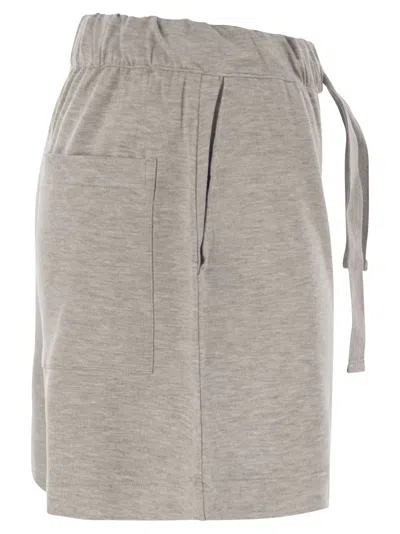Majestic Filatures Shorts With Drawstring Waist
