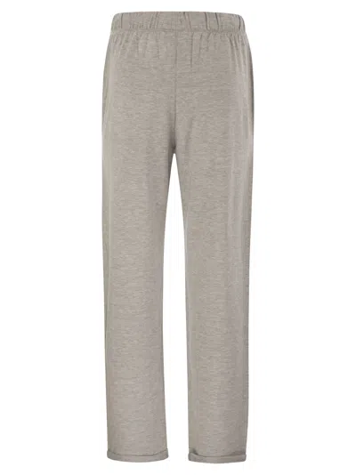Majestic Filatures Trousers With Drawstring Waist