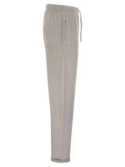 Majestic Filatures Trousers With Drawstring Waist