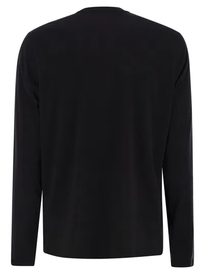 Majestic Long-sleeved Crew-neck T-shirt