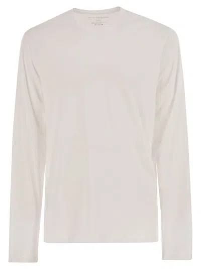 Majestic Long-sleeved Crew-neck T-shirt
