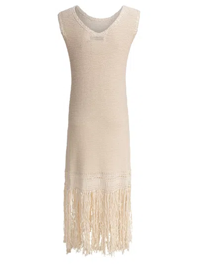 Sandbeige Bailey Knitted Dress