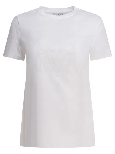 Max Mara Logo T-shirt In White