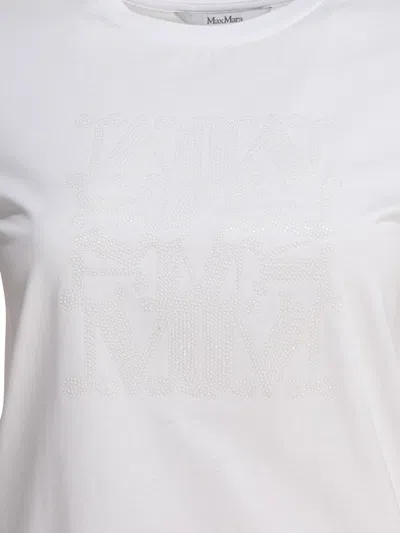 Max Mara Logo T-shirt In White