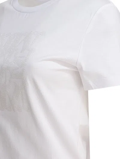 Max Mara Logo T-shirt In White