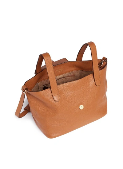 Shop Meli Melo 'thela' Medium Pebbled Leather Trapeze Tote