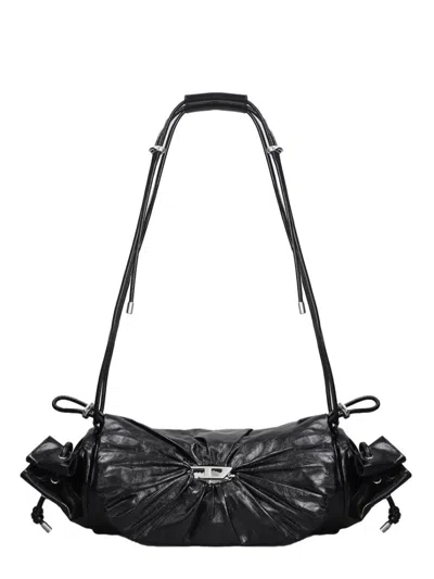 Diesel Chic Scrunch-d Mini Shoulder Handbag