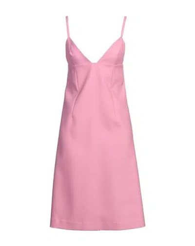 Jacquemus Slip Dress Featuring Dart Detailing In Pink