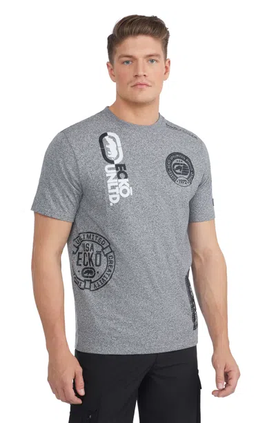 Ecko Unltd Patched Up Varsity Short Sleeve Knit Tee