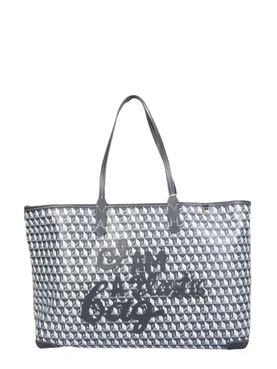 Shop Anya Hindmarch Borsa Tote "i Am A Plastic Bag