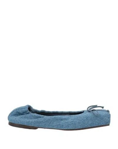 Jacquemus Women's Square Dancer Sandal In Blue