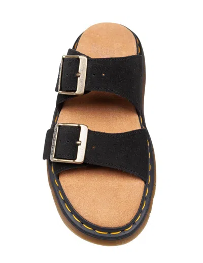 Dr. Martens' Womens Dr. Martens Josef Suede Slide Sandals