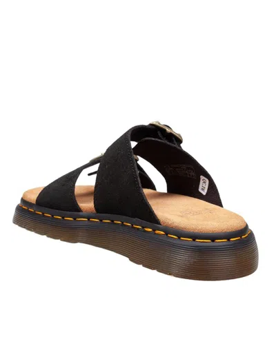 Dr. Martens' Womens Dr. Martens Josef Suede Slide Sandals