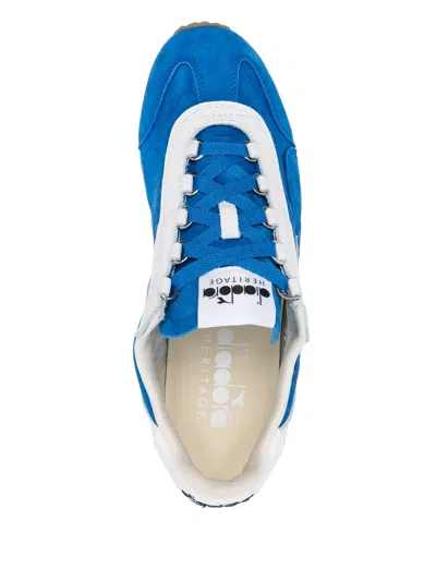 Diadora Royal Blue Suede Sneakers