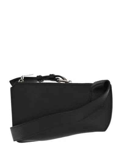 Alexander Mcqueen Alexander Mc Queen Sling T Bar Black Shoulder Bag