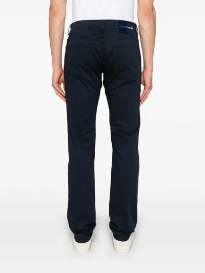 Jacob Cohen Belt Loop Jeans In Black