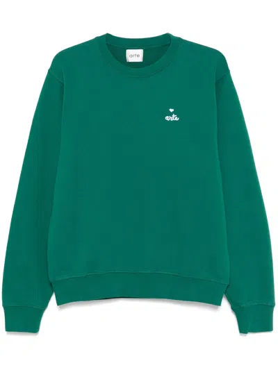 Arte Antwerp Art Antwerp Small Heart And Logo Crewneck